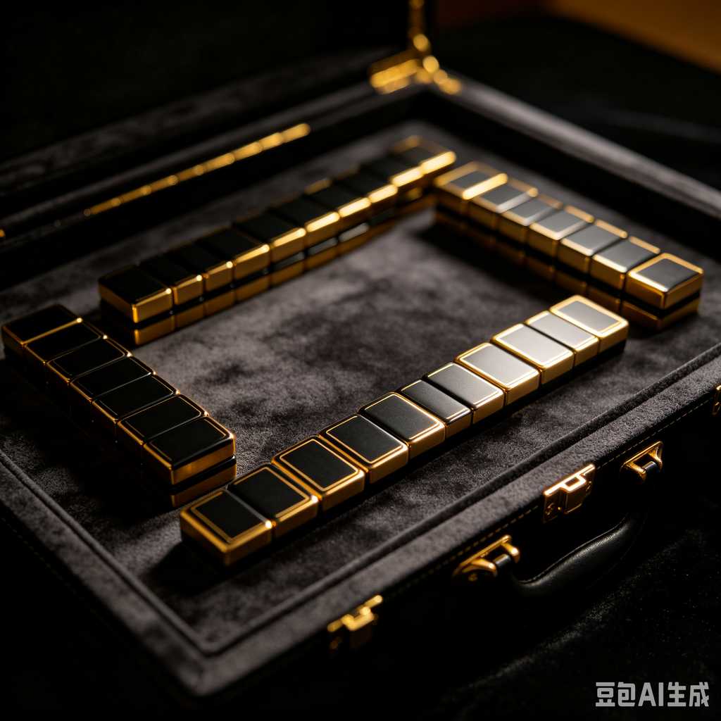 vintage gift mahjong set