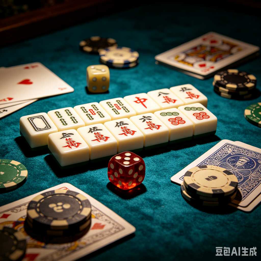 christmas gift mahjong set